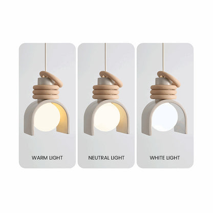 ArtsyGlow | Stilfuld Kunstnerisk Loftlampe