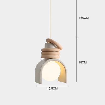 ArtsyGlow | Stilfuld Kunstnerisk Loftlampe