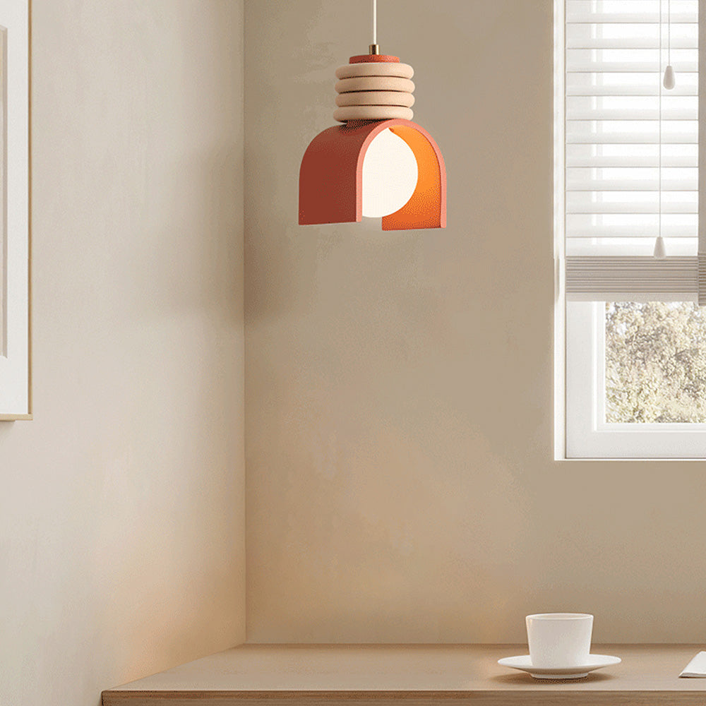 ArtsyGlow | Stilfuld Kunstnerisk Loftlampe