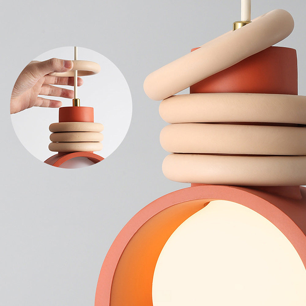 ArtsyGlow | Stilfuld Kunstnerisk Loftlampe