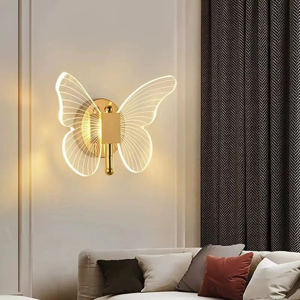 AuraButterfly | Strålende Væglampe