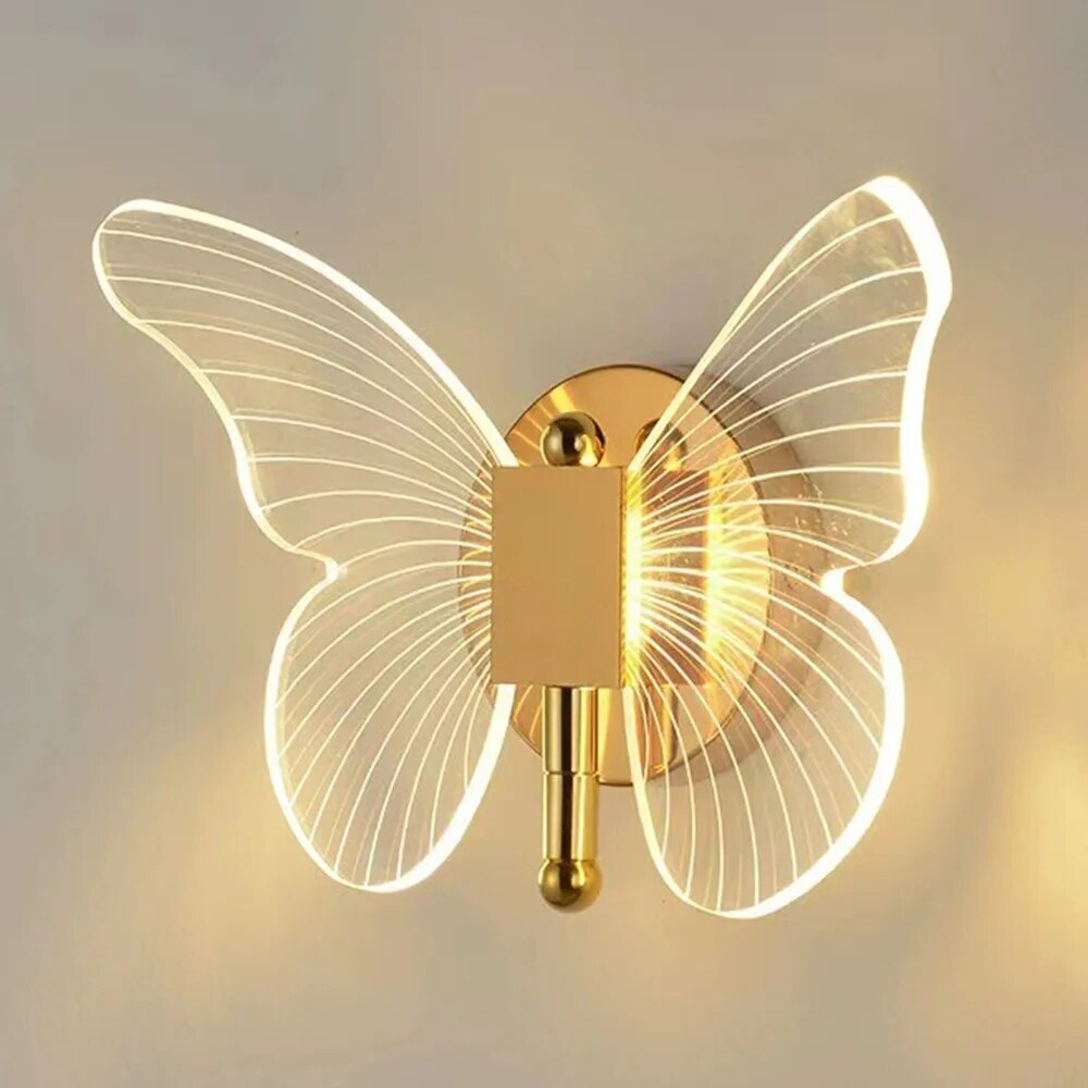 AuraButterfly | Strålende Væglampe