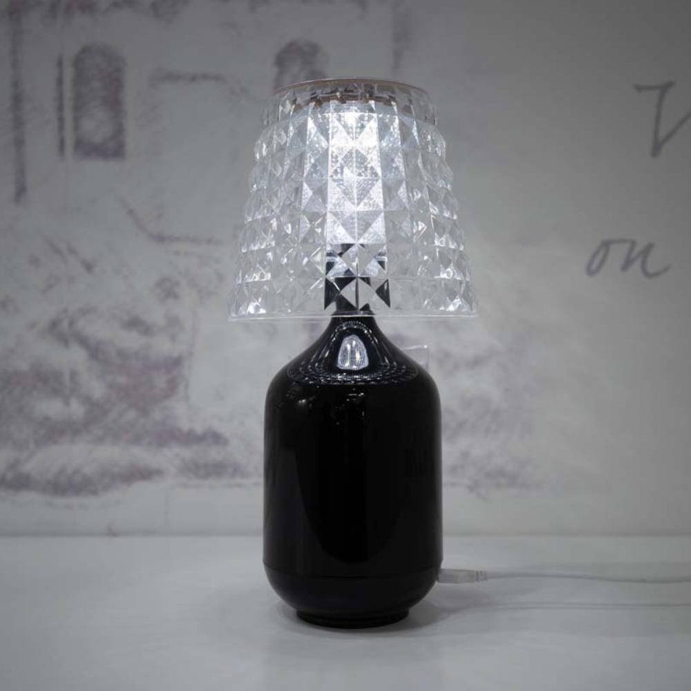 AuraGem | Krystalglans Bordlampe