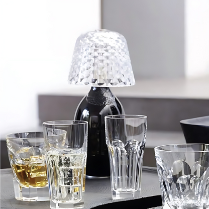AuraGem | Krystalglans Bordlampe