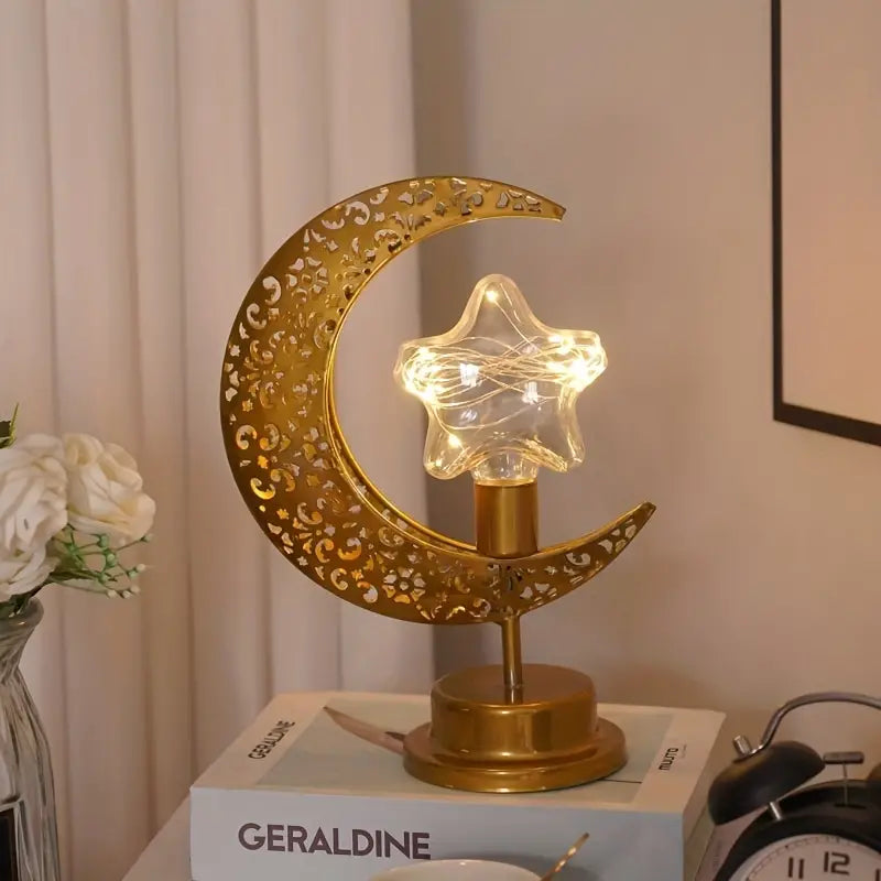 AuraGlow™ | Kreativ & Luksus Månebordlampe2