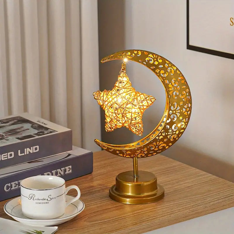 AuraGlow™ | Kreativ & Luksus Månebordlampe4