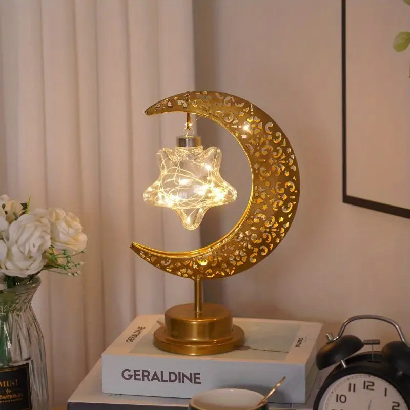 AuraGlow™ | Kreativ & Luksus Månebordlampe5
