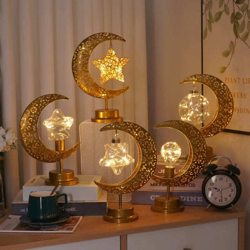 AuraGlow™ | Kreativ & Luksus Månebordlampe7