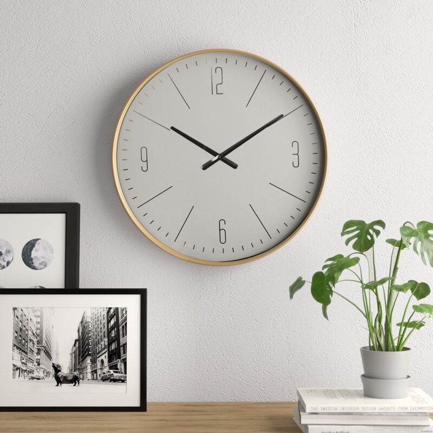 AuraTick | Moderne Minimalistisk Guld Ur