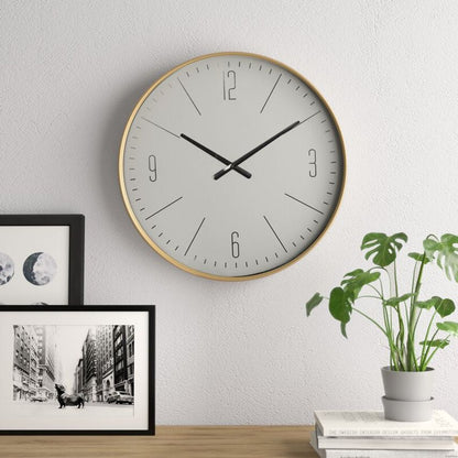 AuraTick | Moderne Minimalistisk Guld Ur