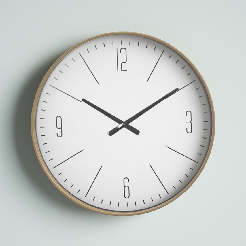 AuraTick | Moderne Minimalistisk Guld Ur