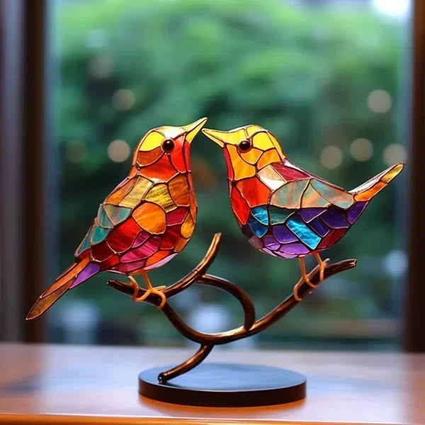 AuraTweet | Elegant Fugle Ornament