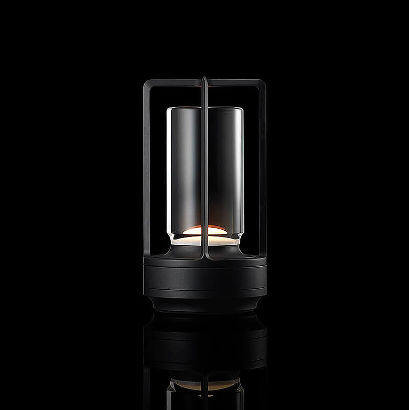 Auralight | Trådløs bordlampe med krystalglas og touchfunktion