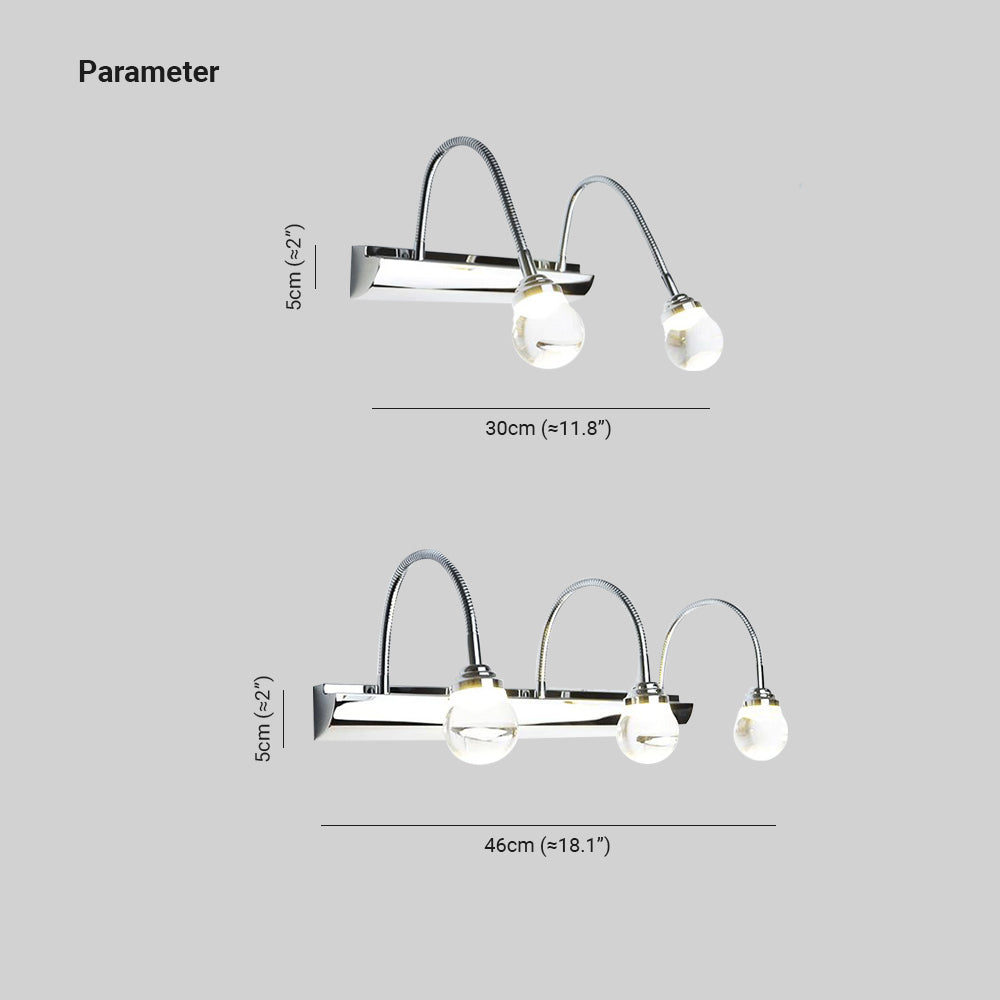 CurveLight | Elegant Buet LED Væglampe