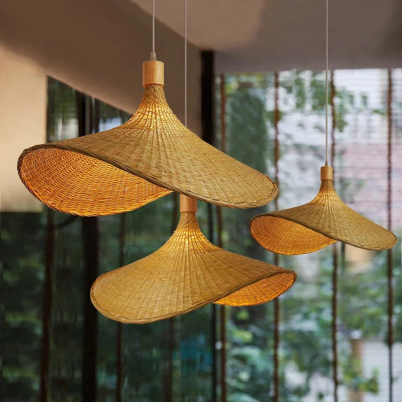 BambooAura | Bambus Loftlampe