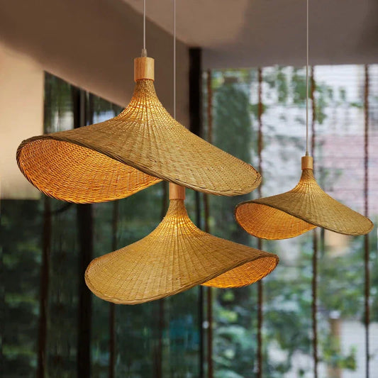 BambooAura | Bambus Loftlampe