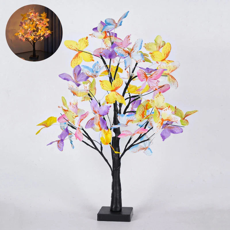 BloomLamp | Elegant Dekorativt LED Træ