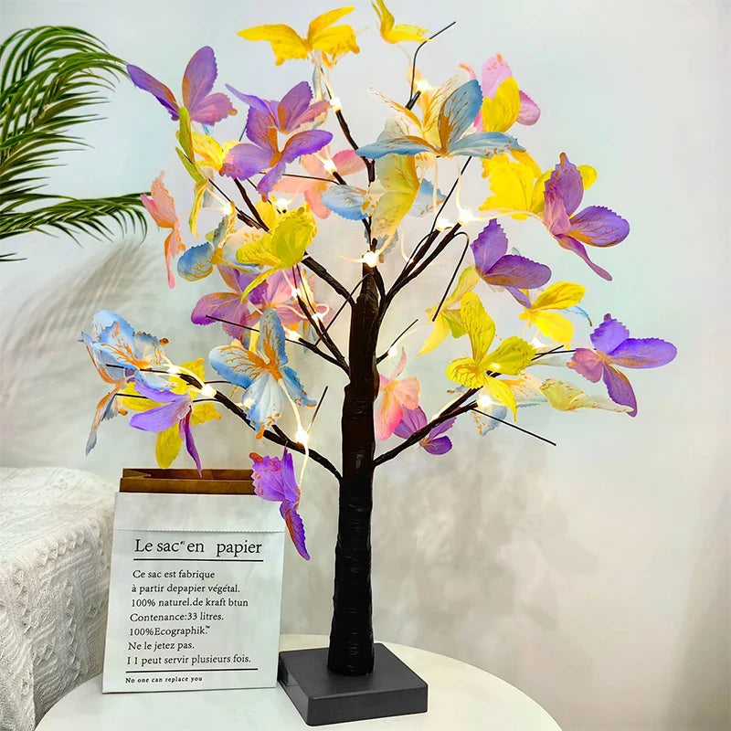 BloomLamp | Elegant Dekorativt LED Træ