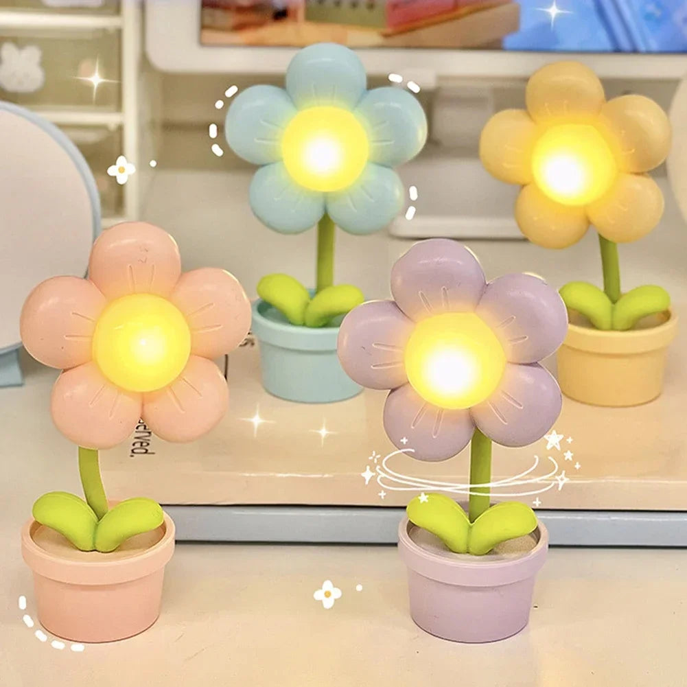 BlossomBeam | Mini Blomst Bordlampe