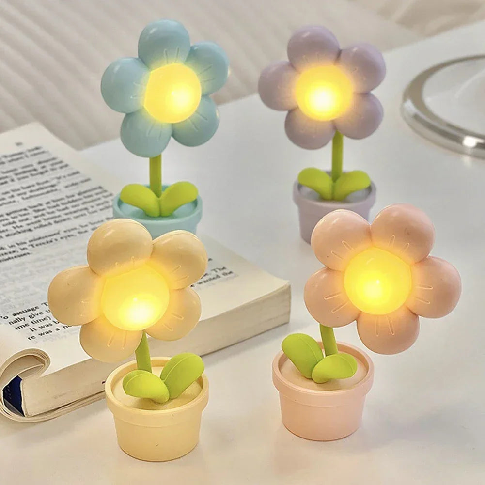 BlossomBeam | Mini Blomst Bordlampe
