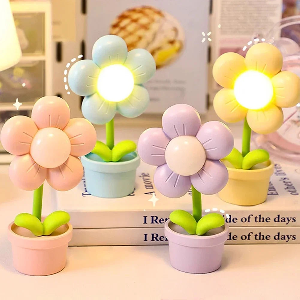 BlossomBeam | Mini Blomst Bordlampe