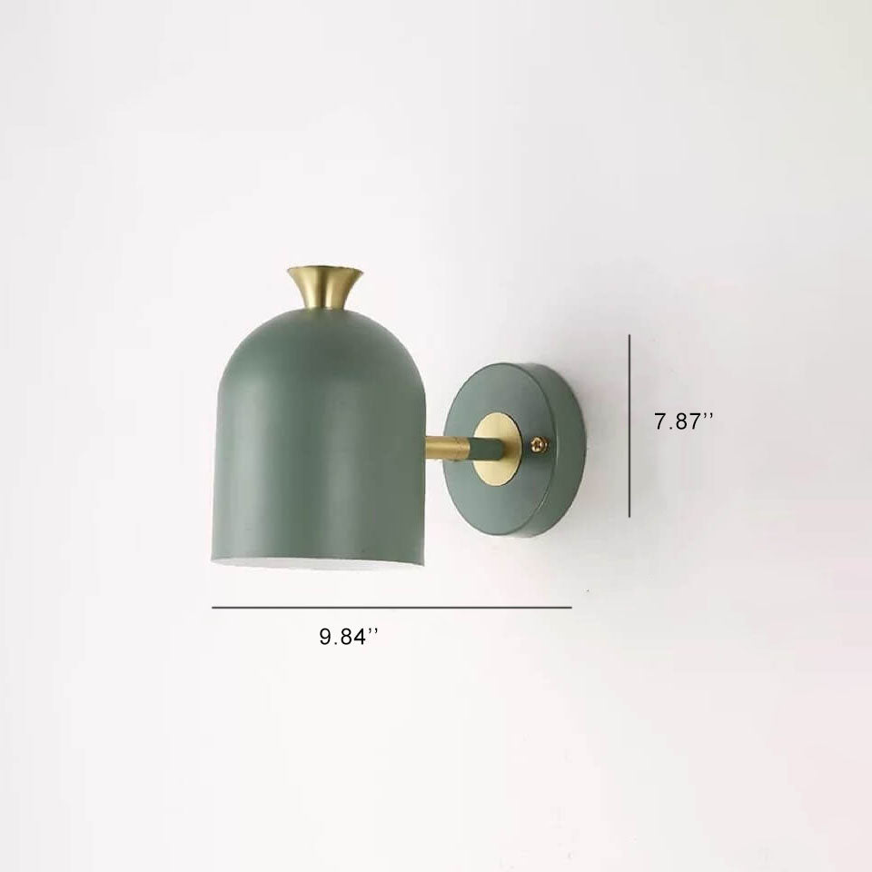 BlushGlow | Elegant Dome Væglampe