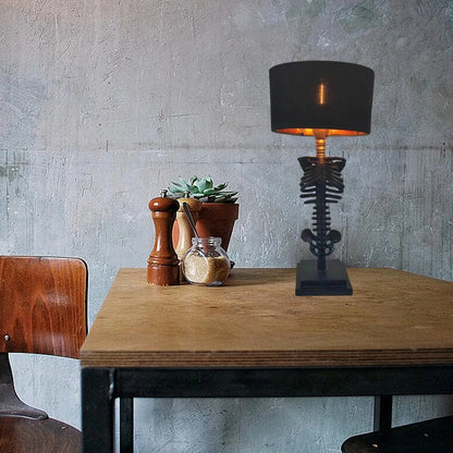 BoneGlow | Vintage Skelet Bordlampe