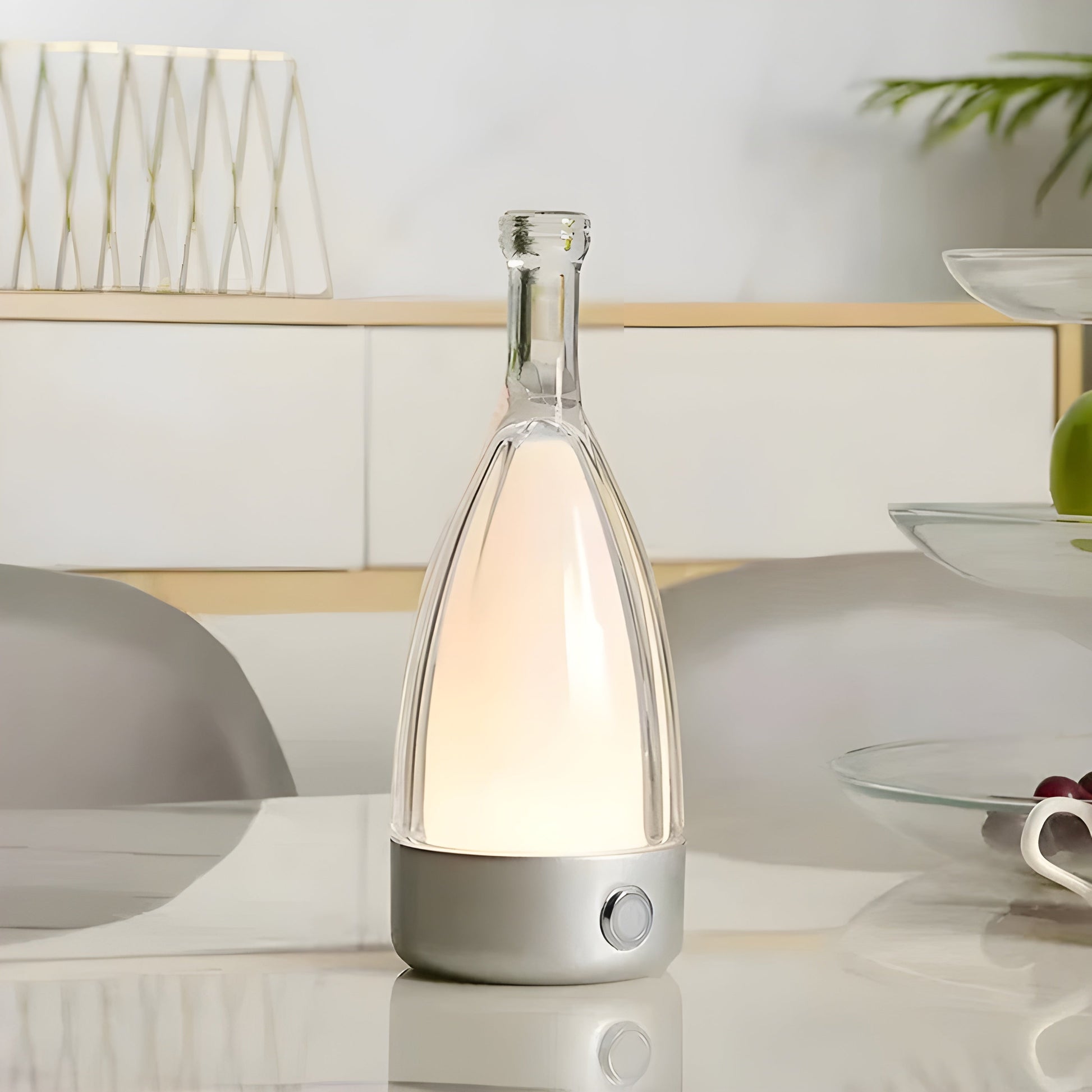 BottleLight | Opladelig Vinflaske Natlampe