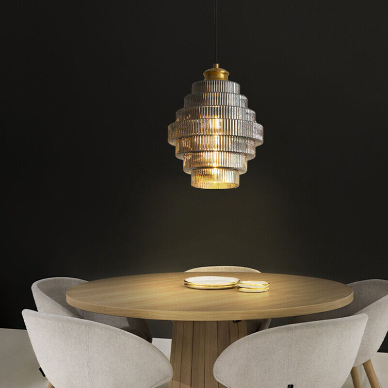 BrassCharm | Elegant Glasflaske Lampe