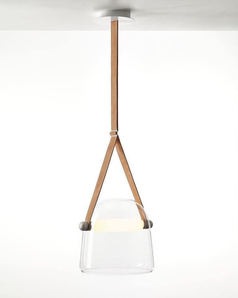 BrassGlow | Minimalistisk Messing Pendellampe