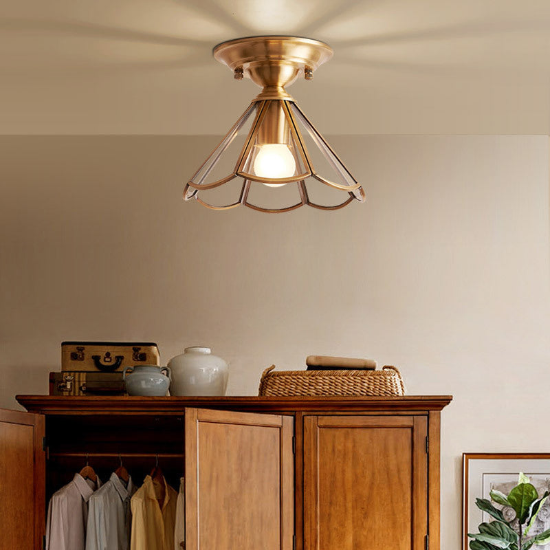 BrassLuxe | Moderne Messing Loftlampe