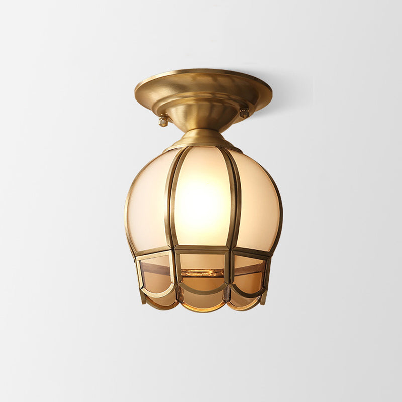 BrassLuxe | Moderne Messing Loftlampe