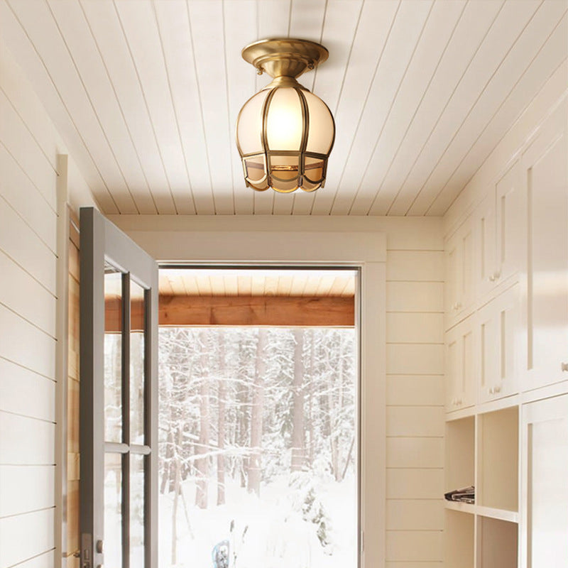BrassLuxe | Moderne Messing Loftlampe