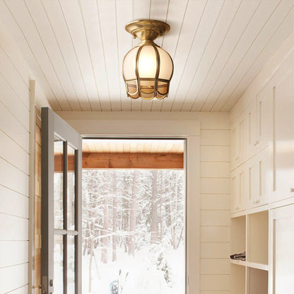 BrassLuxe | Moderne Messing Loftlampe