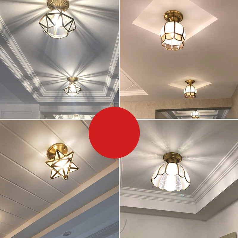 BrassLuxe | Moderne Messing Loftlampe