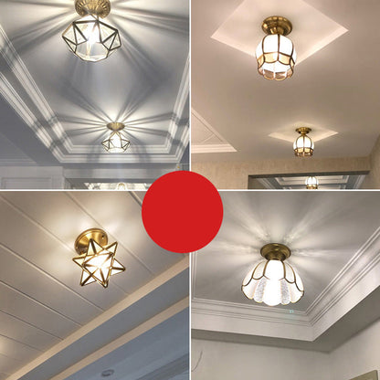 BrassLuxe | Moderne Messing Loftlampe