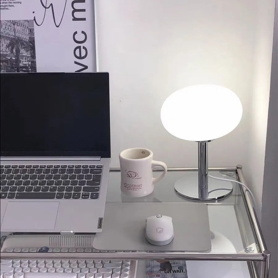 BrightCove | Moderne Krom Bordlampe