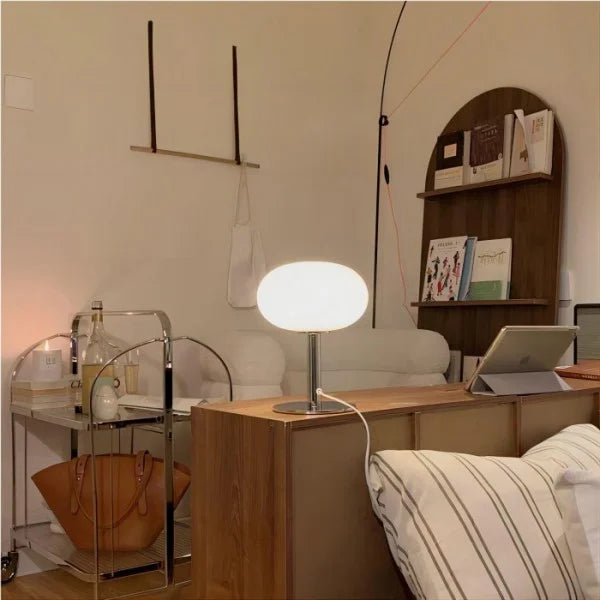 BrightCove | Moderne Krom Bordlampe