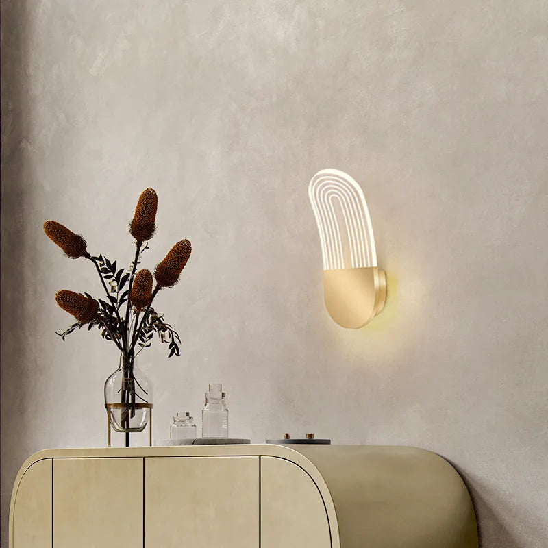 BrilliaLight | Moderne LED Væglampe med Stilrent Design