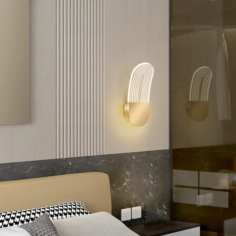 BrilliaLight | Moderne LED Væglampe med Stilrent Design