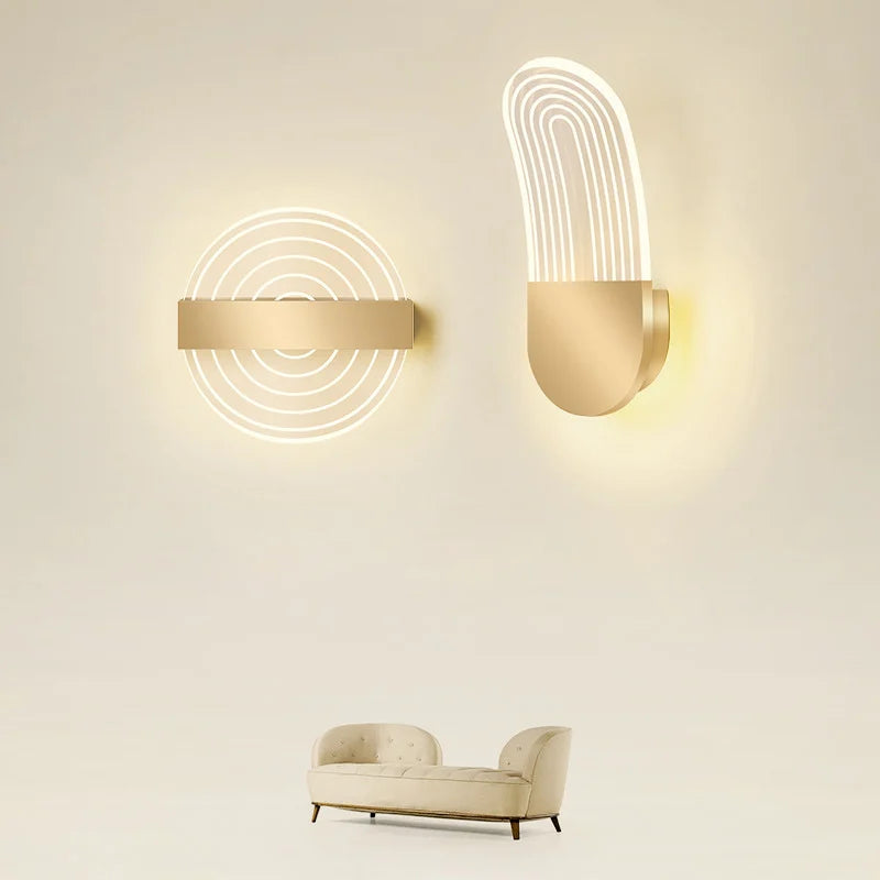 BrilliaLight | Moderne LED Væglampe med Stilrent Design