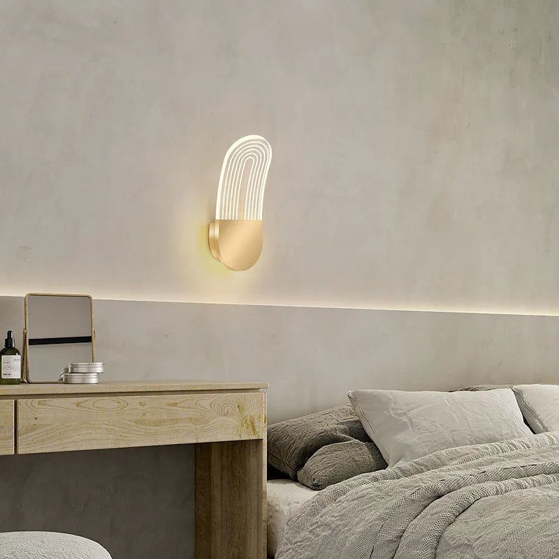 BrilliaLight | Moderne LED Væglampe med Stilrent Design