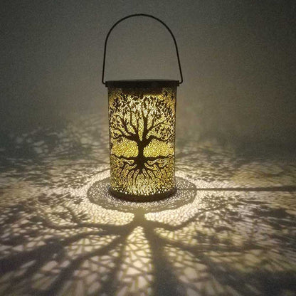 BucketLantern | Cylinder Spand Trælampe