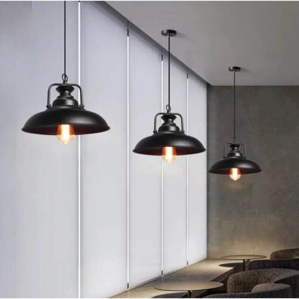 CaféGlow | Elegant Sort Loftlampe