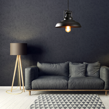 CaféGlow | Elegant Sort Loftlampe