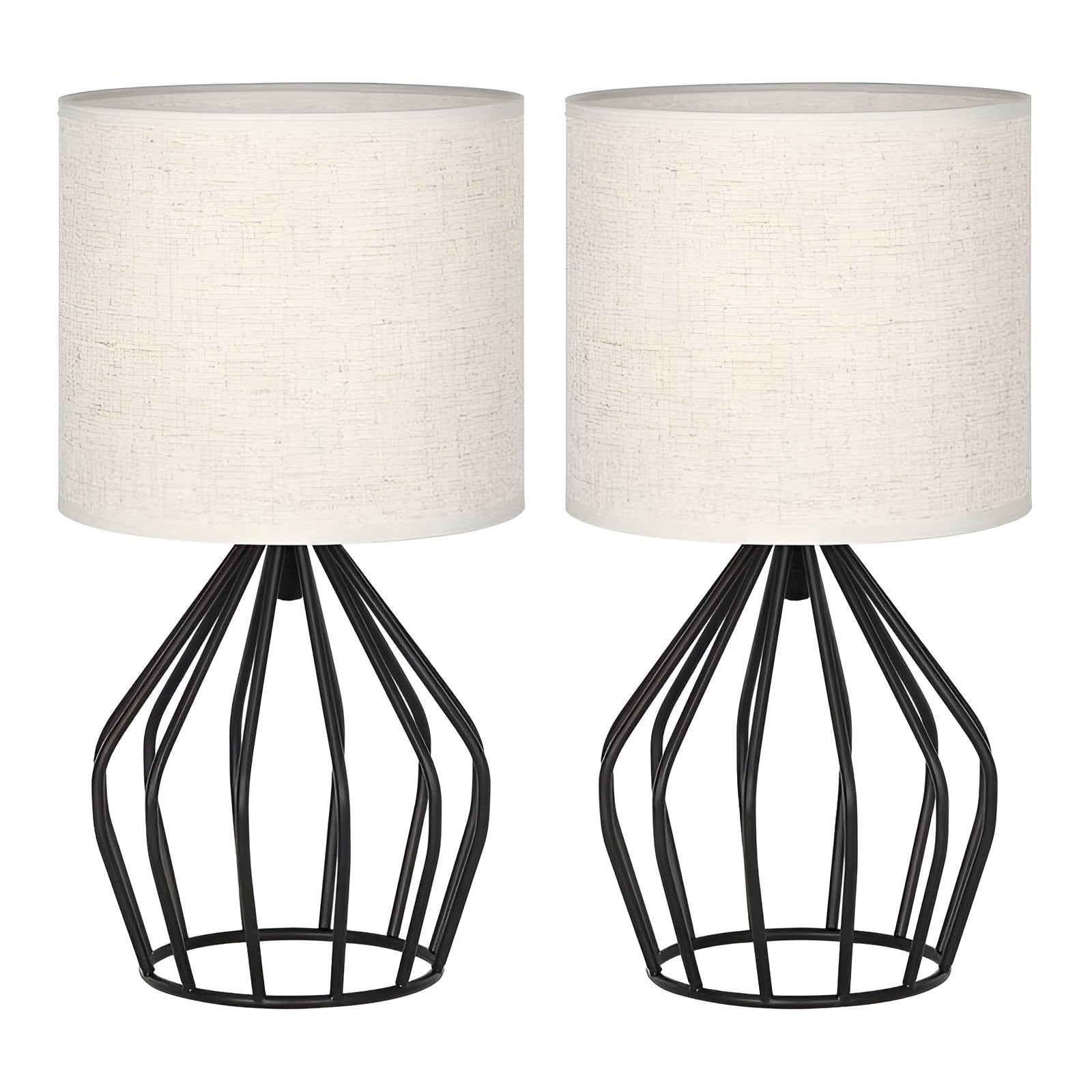 CageCraft | Stilfuld Metal Bordlampe