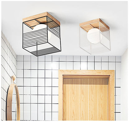 CageGlow | Moderne Firkantet Loftlampe