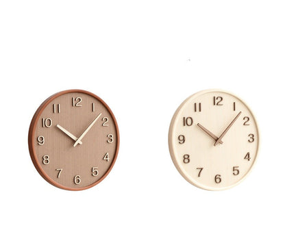 CalmTime | Håndlavet Træur i Simpelt Design