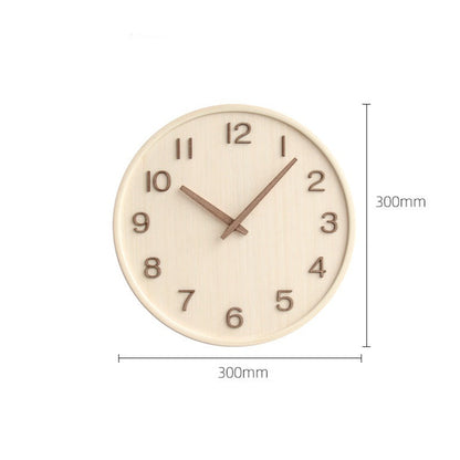 CalmTime | Håndlavet Træur i Simpelt Design