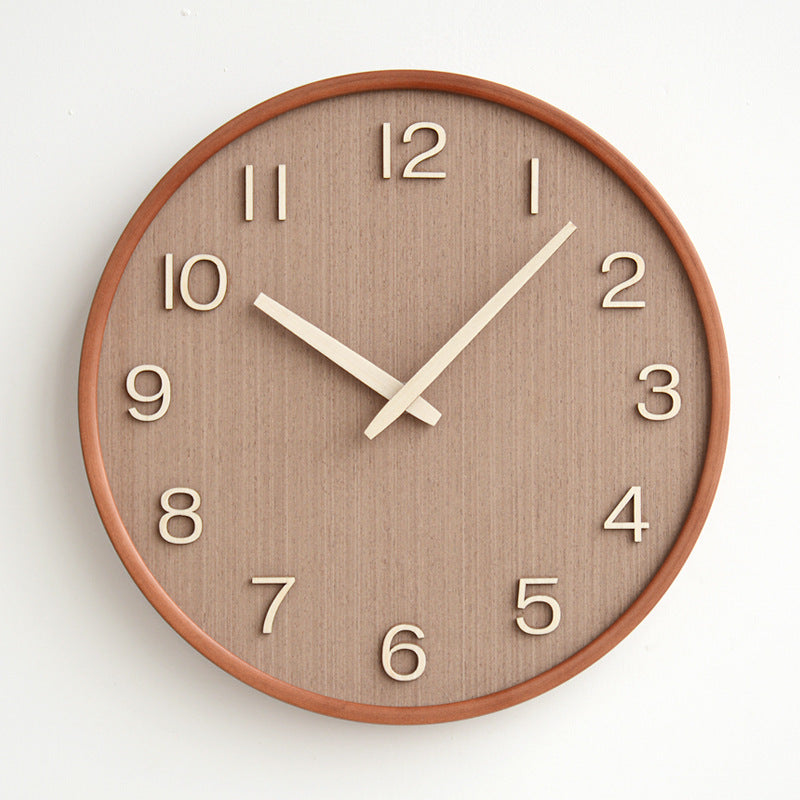 CalmTime | Håndlavet Træur i Simpelt Design